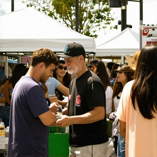 Bakersfield Community Event Community members engaging at a Bakersfield local event, representing local business engagement