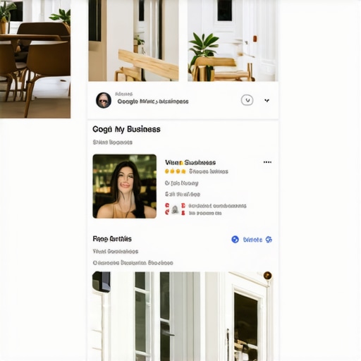 Optimized Google My Business Profile Screenshot of a local business profile on Google Maps showing reviews, photos, and business info.