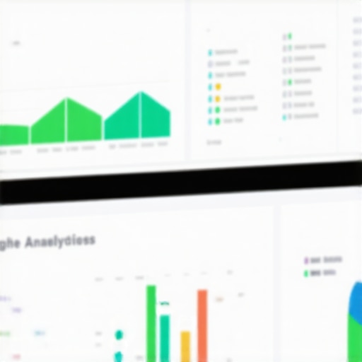 GMB dashboard display with analytics and profile settings