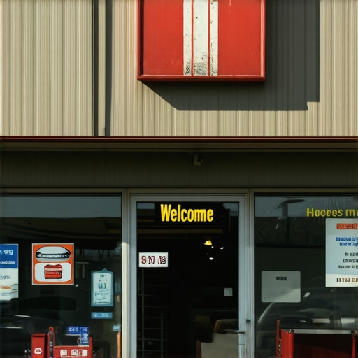 A vibrant Bakersfield shop front with visible signage and friendly atmosphere