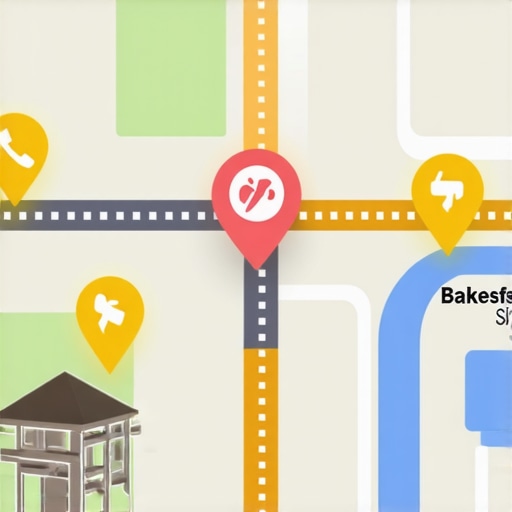 The specific map signals that actually drive phone calls to your Bakersfield shop
